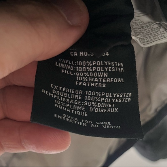 Cole Haan Down Feather Packable Coat Mens M Black Puffer Stylish Preppy Casual - Picture 4 of 9